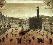 Execution of Savonarola on the Piazza della Signoria unknow artist